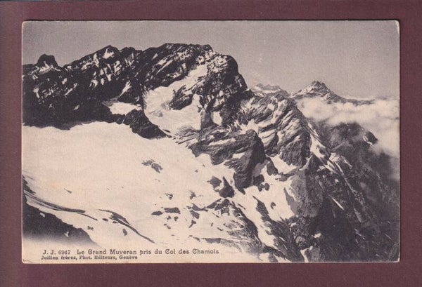 GRAND MUVERAN vu du Col des Chamois