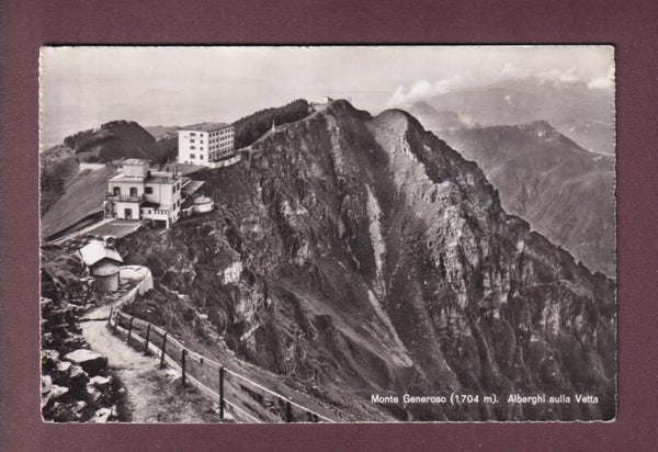 MONTE GENEROSO - Alberghi sulla vetta