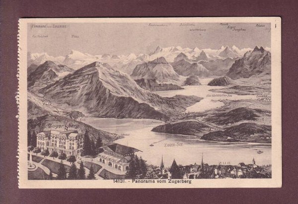 Panorama vom ZUGERBERG