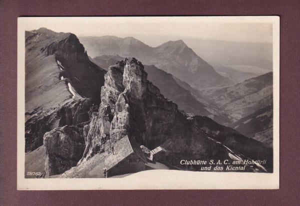 Clubhütte am HOHTÜRLI - Kiental