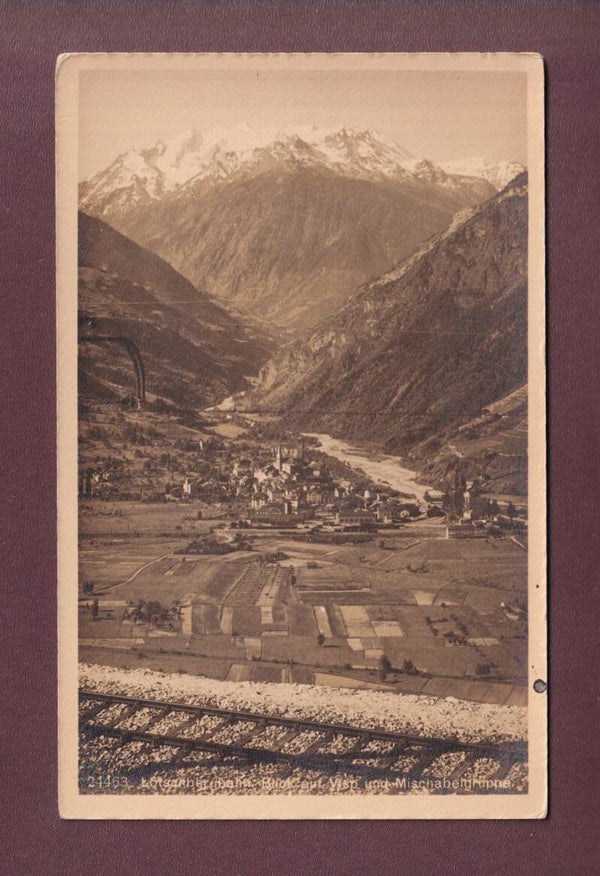 Lötschbergbahn - VISP - Mischabel