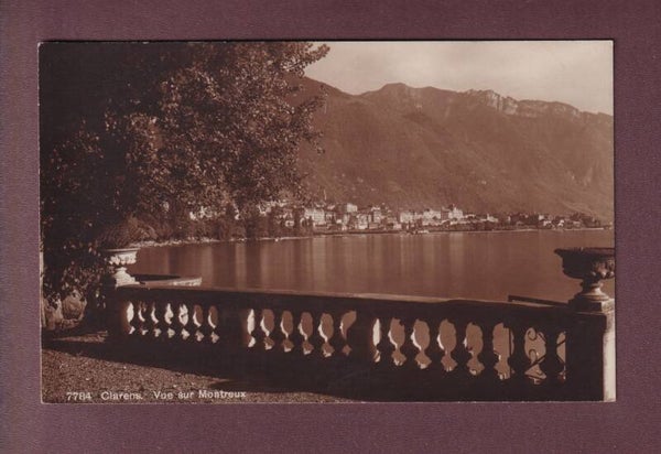 CLARENS - Vue sur Montreux