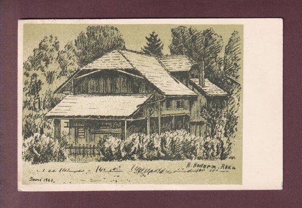 BERN - Im Rosengarten - H. Hadorn - 1922