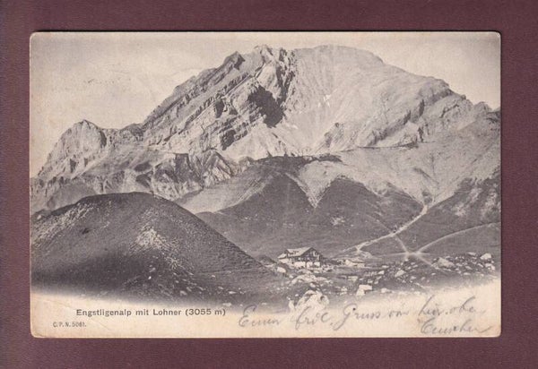 ENGSTLIGENALP - Lohner - 1904 CPN // Eckbug //