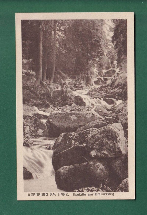 ILSENBURG am Harz - Ilsefälle am Bremerweg