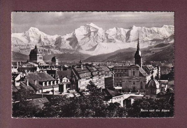 BERN und die Alpen - 1953