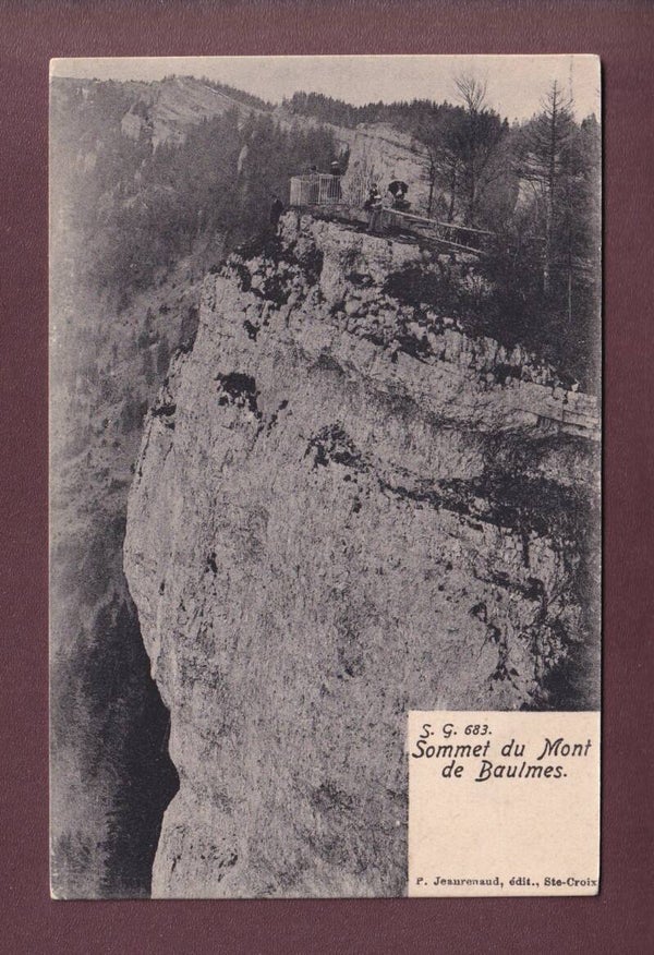 Sommet du MONT DE BAULMES