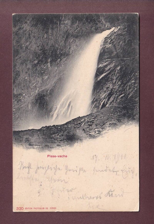 Cascade de PISSEVACHE - 1911
