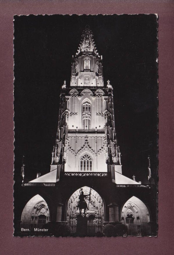 BERN bei Nacht - Münster - 1938