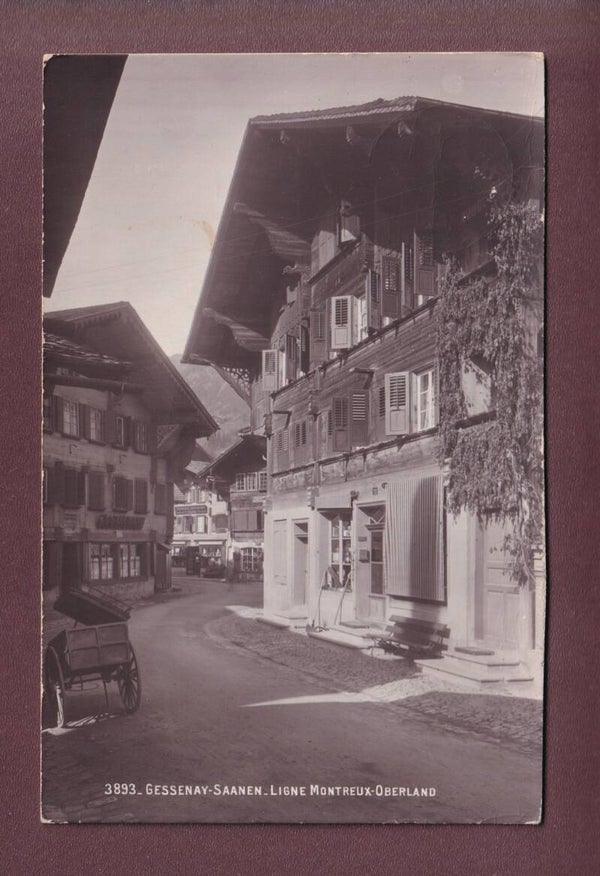 SAANEN / GESSENAY - Dorfstrasse - 1918