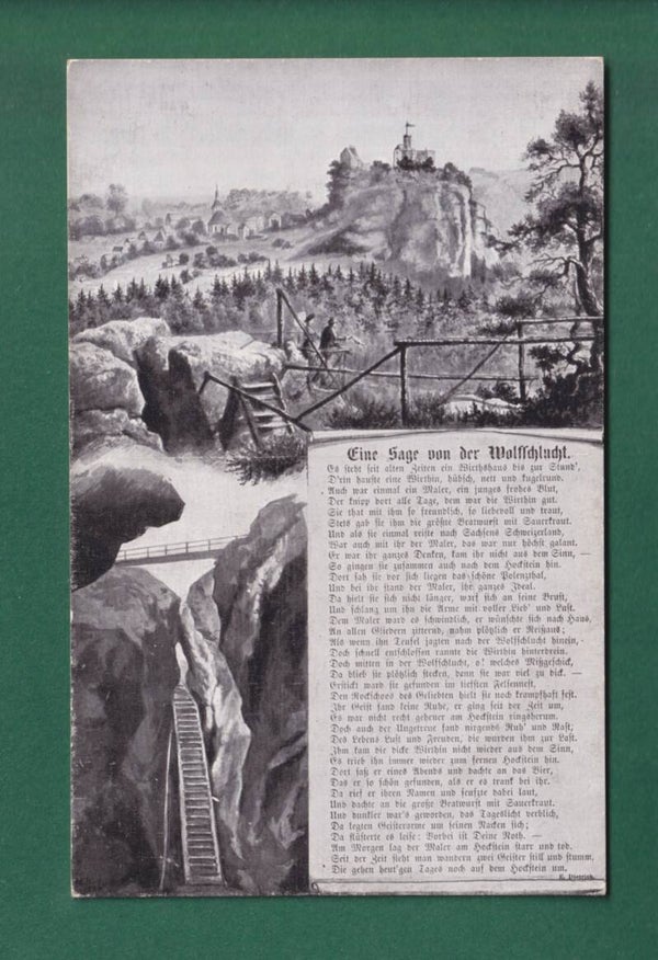 Eine Sage von der WOLFSCHLUCHT