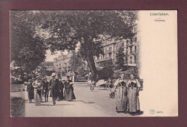 INTERLAKEN - Höheweg - Leute