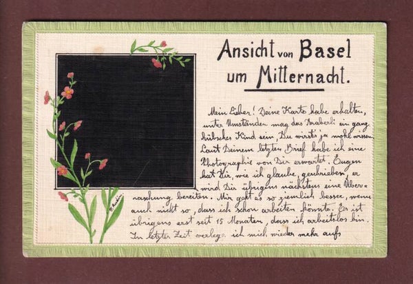 BASEL um Mitternacht - 1908