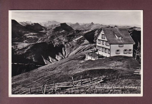 Gasthaus KRONBERG ob Gonten - 1937