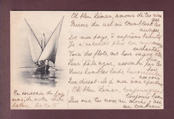 BARQUE DU LEMAN