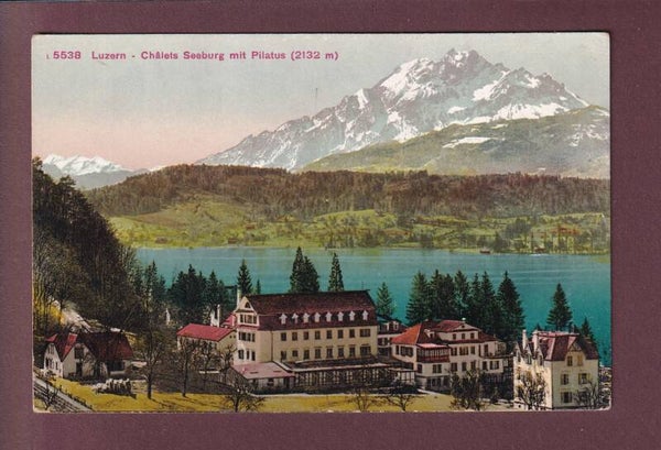 LUZERN - Seeburg Chalets - Pilatus