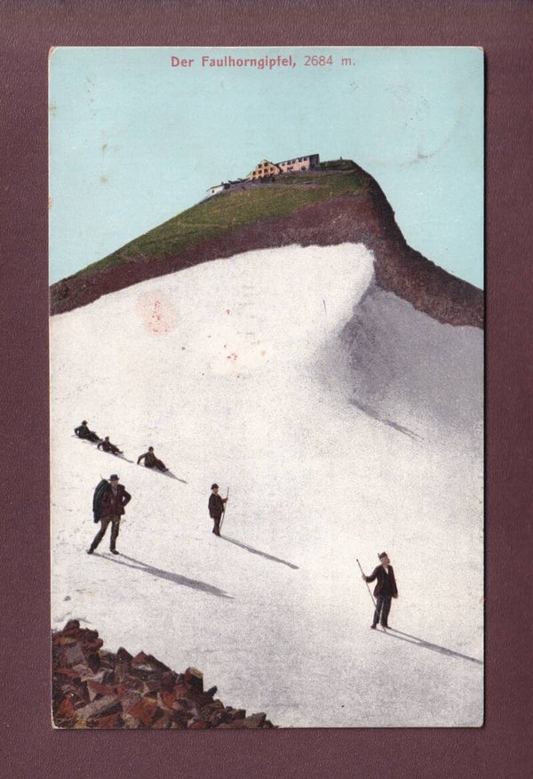 FAULHORN-GIPFEL - 1920