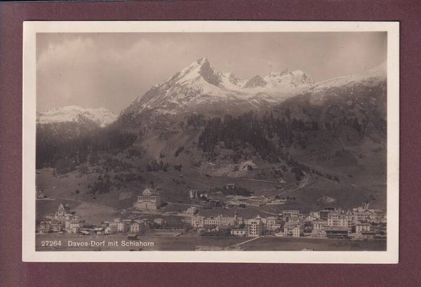 DAVOS-DORF - Schiahorn - 1927