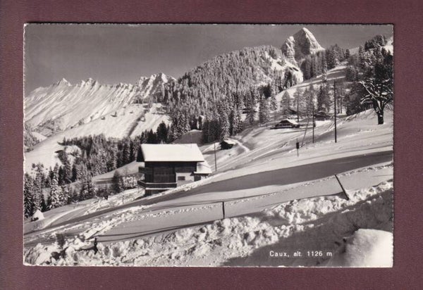 CAUX sous la neige - 1966