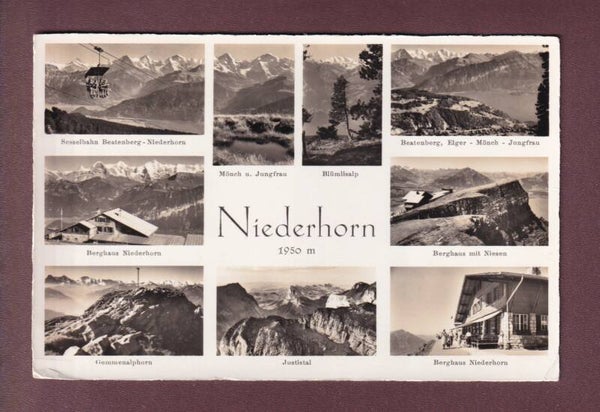 NIEDERHORN - 9 Bilder - 1957