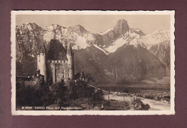THUN - Schloss - Stockhornkette - 1942