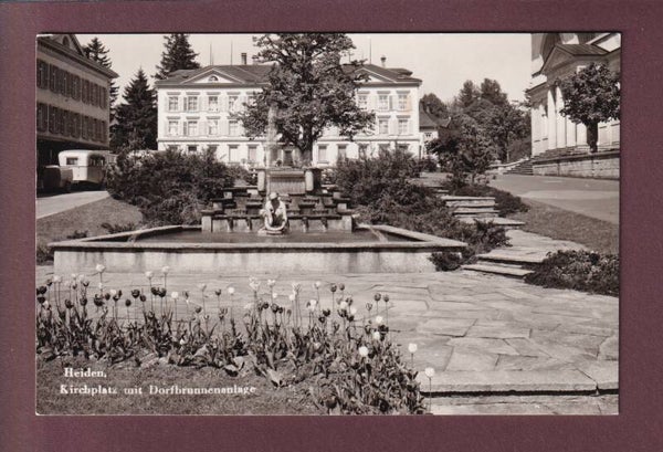 HEIDEN - Kirchplatz - Dorfbrunnen