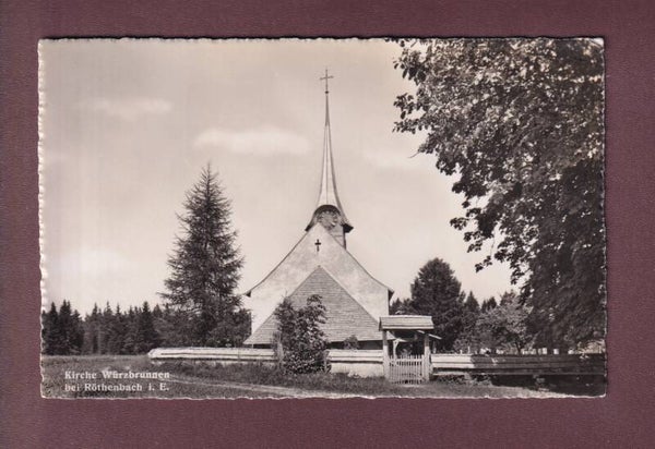 Kirche WÜRZBRUNNEN bei Rothenbach - 1942