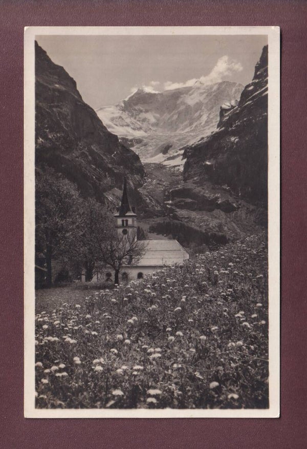 GRINDELWALD - Kirche - Fiescherhörner - 1931