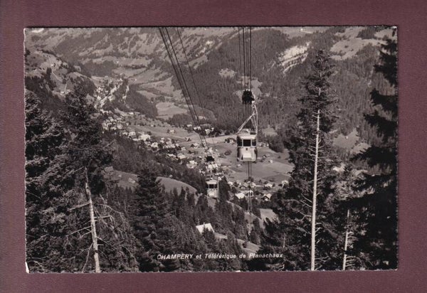 CHAMPERY - Téléférique de Planachaux