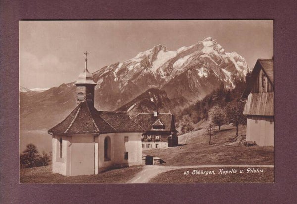 OBBÜRGEN - Kapelle - Pilatus