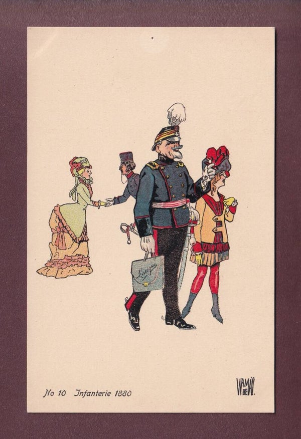 BERN - Landesaustellung 1914 - Infanterie 1880 // Loch //