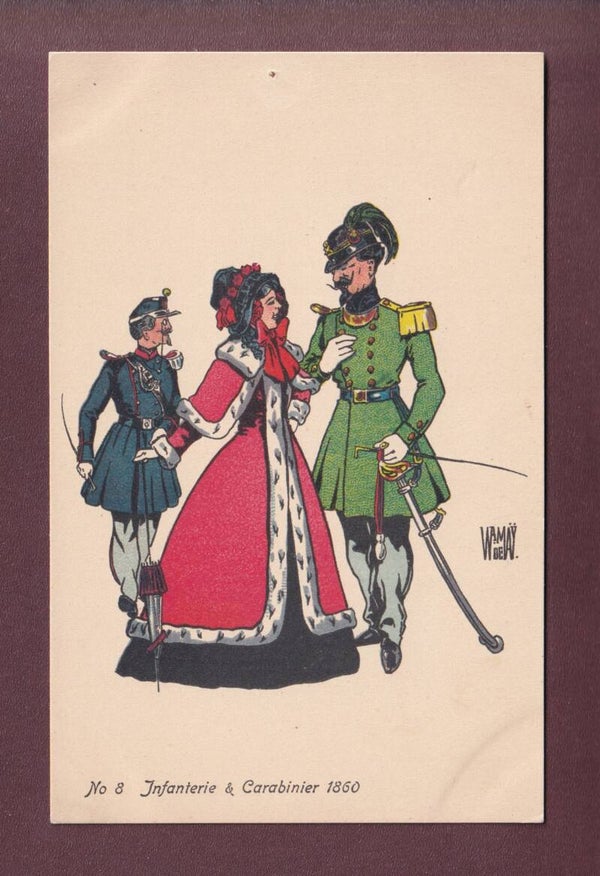 BERN - Landesaustellung 1914 - Infanterie 1860 // Loch //