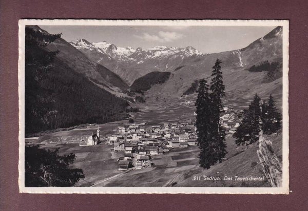 SEDRUN - Tavetschertal - 1947