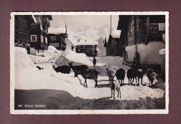 SEDRUN - Dorfidyll - 1940