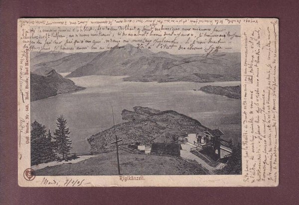 RIGI-KÄNZELI - 1905 // Eckbug //