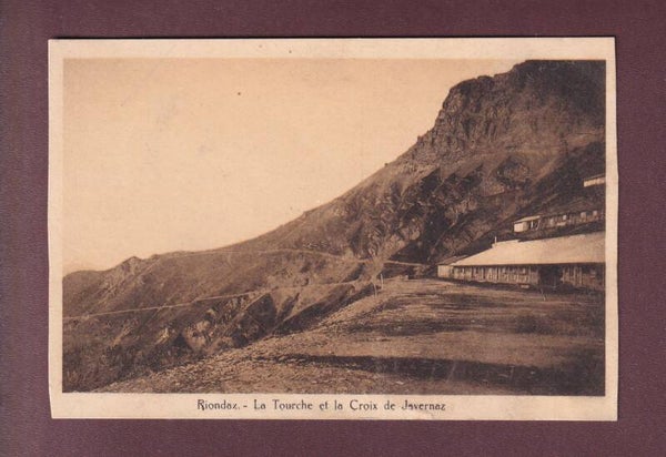 RIONDAZ - La Tourche - Croix de Javernaz - Feldpost