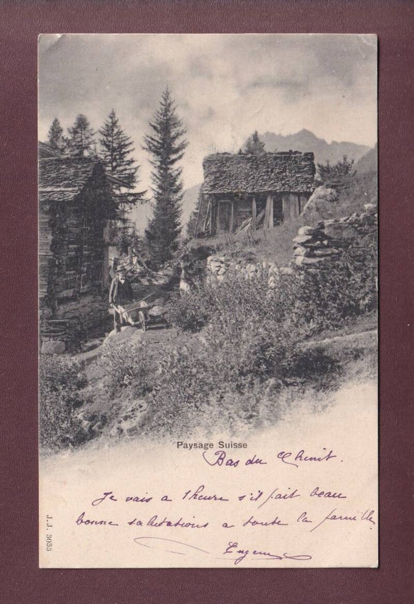 PAYSAGE SUISSE // pli d'angle //