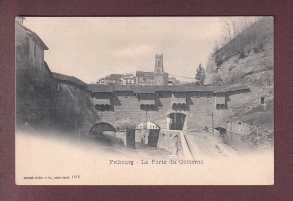 FRIBOURG - Porte du Gotteron