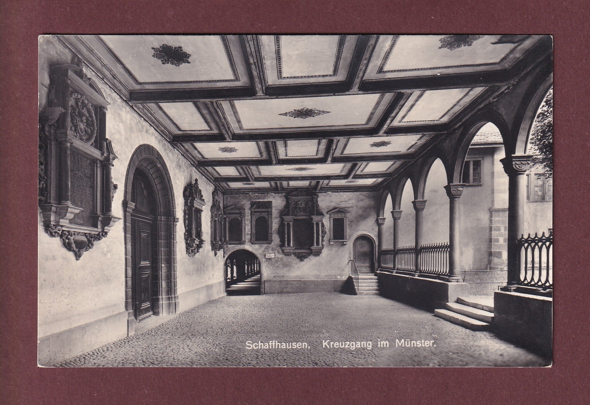 SCHAFFHAUSEN - Münster - Kreuzgang