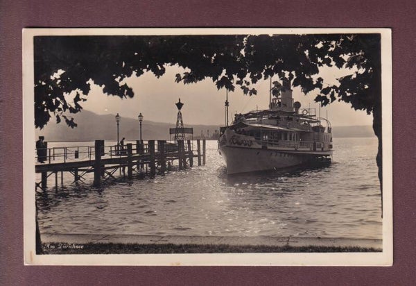 Am ZÜRICHSEE - Schiff // Rück sehen //