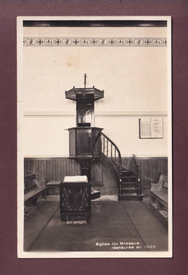 LE BRASSUS - Intérieur de l'Eglise