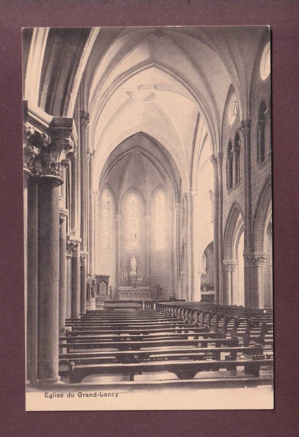 GRAND-LANCY - Intérieur de l'Eglise