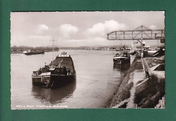 WEIL - Friedlingen Rheinhafen - 1964