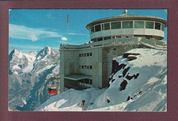 SCHILTHORN BAHN Mürren - Piz Gloria - 1972