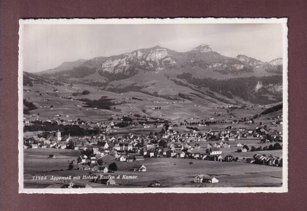 APPENZELL - Hohen Kasten - Kamor - 1945
