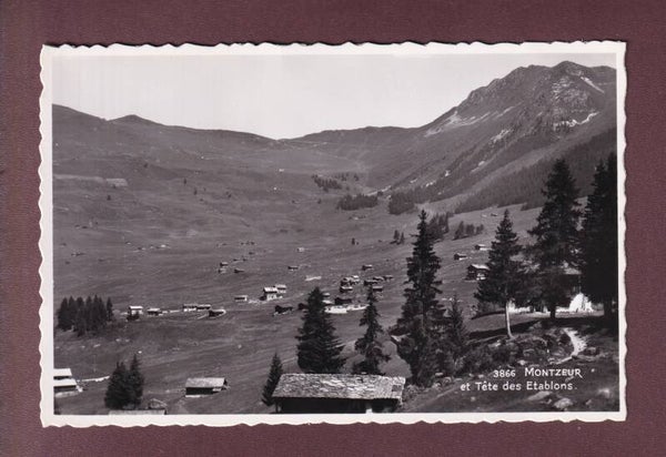 MONTZEUR - Tête des Etablons - 1942