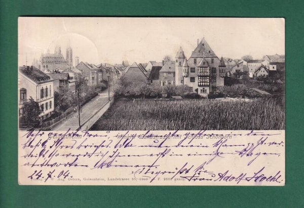 GEISENHEIM - Winkler Landstrasse - 1904