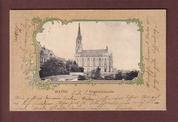 BASEL - Elisabethkirche - 1904