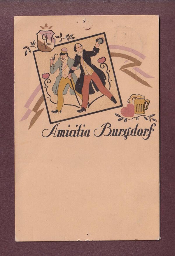 Amicitia BURGDORF - 1921 // Löcher //