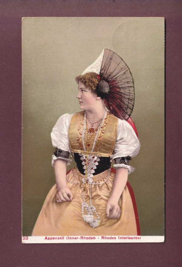 APPENZELL - Tracht - Inner-Rhoden - 1911